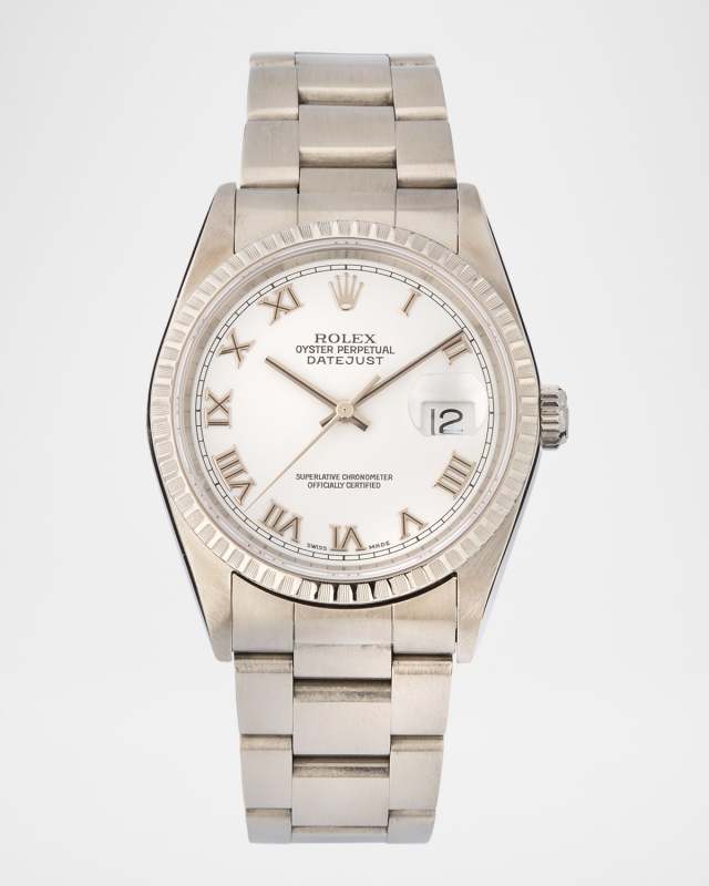 Rolex Oyster Perpetual Datejust 36mm Vintage 2002 Watch